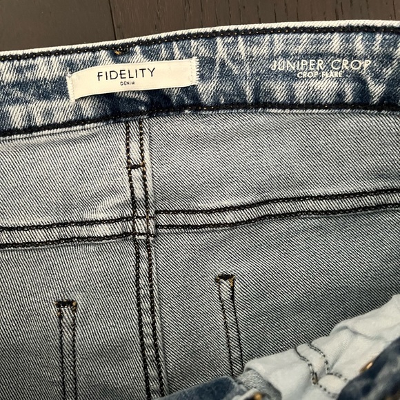 ✨New✨ REVOLVE Fidelity Juniper Crop Jeans - Picture 7 of 10